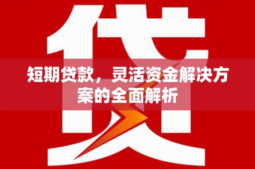 卓溪短期贷款，灵活资金解决方案的全面解析