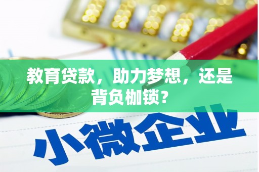 卓溪教育贷款，助力梦想，还是背负枷锁？