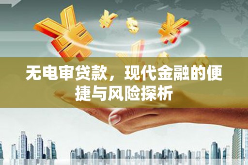 卓溪无电审贷款，现代金融的便捷与风险探析