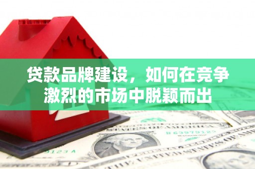 卓溪贷款品牌建设，如何在竞争激烈的市场中脱颖而出