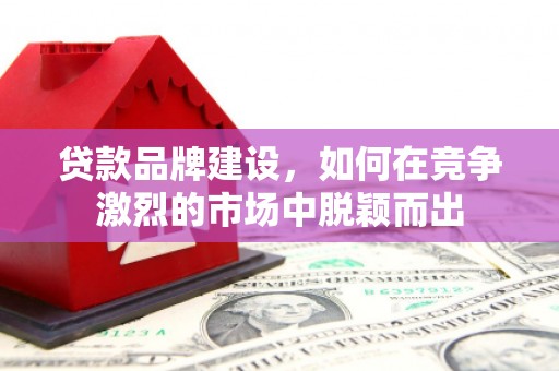 卓溪贷款品牌建设，如何在竞争激烈的市场中脱颖而出