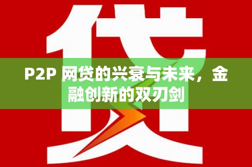 卓溪P2P 网贷的兴衰与未来，金融创新的双刃剑