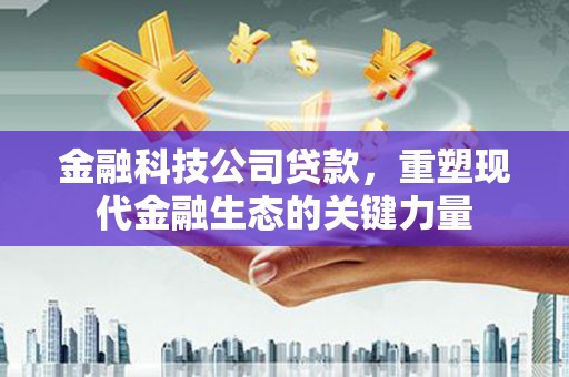 卓溪金融科技公司贷款，重塑现代金融生态的关键力量