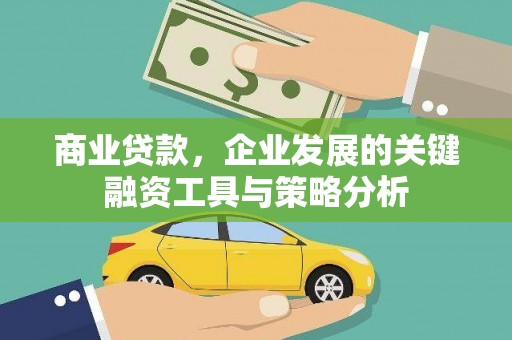 卓溪商业贷款，企业发展的关键融资工具与策略分析