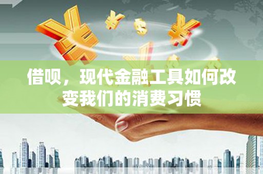 卓溪借呗，现代金融工具如何改变我们的消费习惯