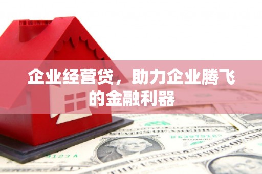 卓溪企业经营贷，助力企业腾飞的金融利器