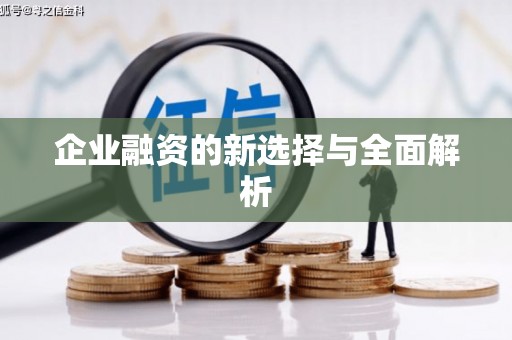 卓溪企业融资的新选择与全面解析