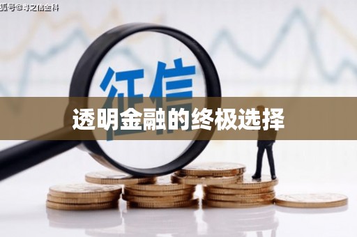 卓溪透明金融的终极选择