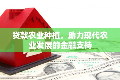 卓溪贷款农业种植，助力现代农业发展的金融支持